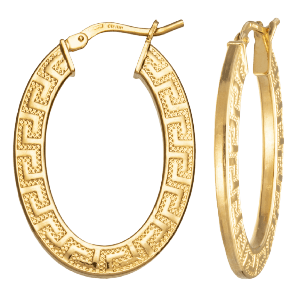 Oval Greek Key