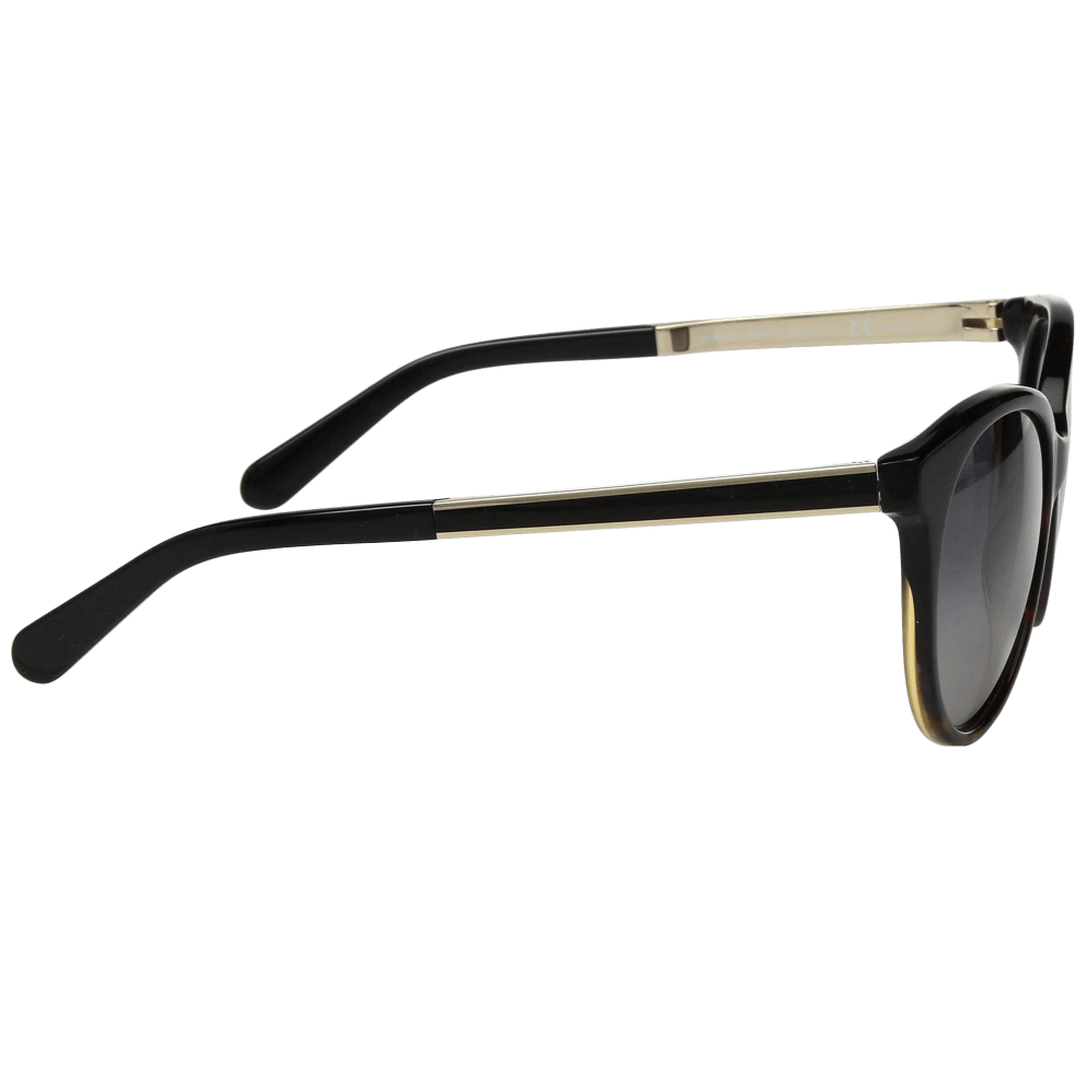 Dark Gray Gradient Lenses, Dark Brown Havana Frames