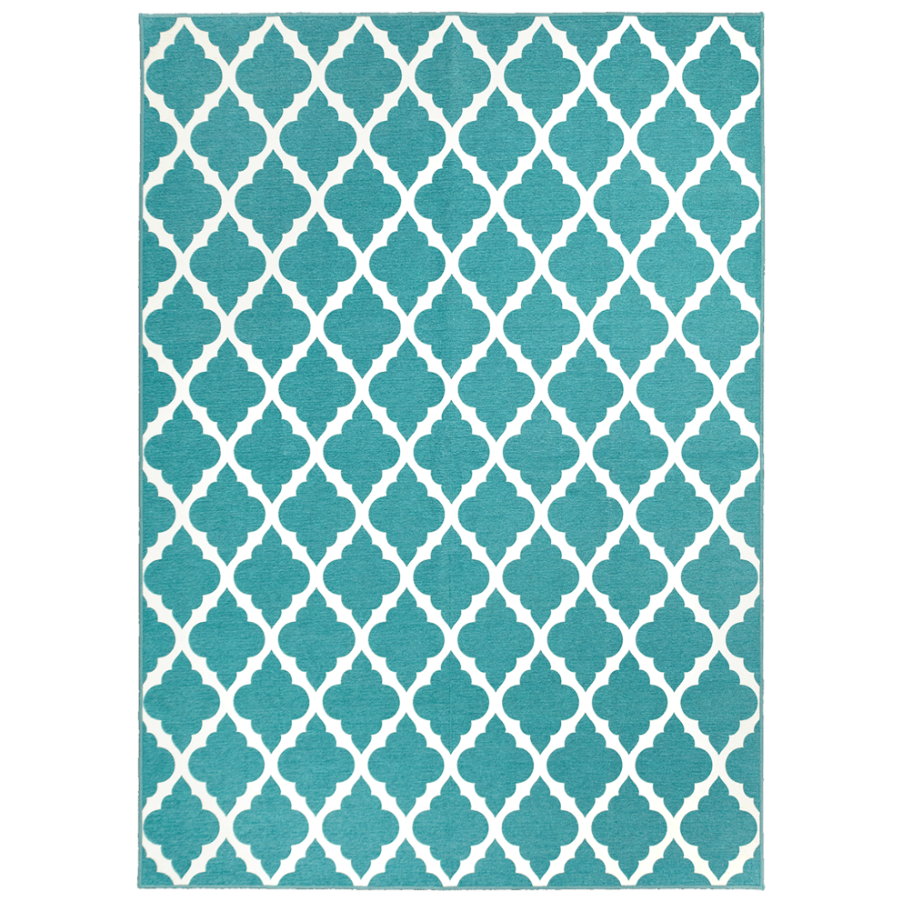 Moroccan Trellis Teal