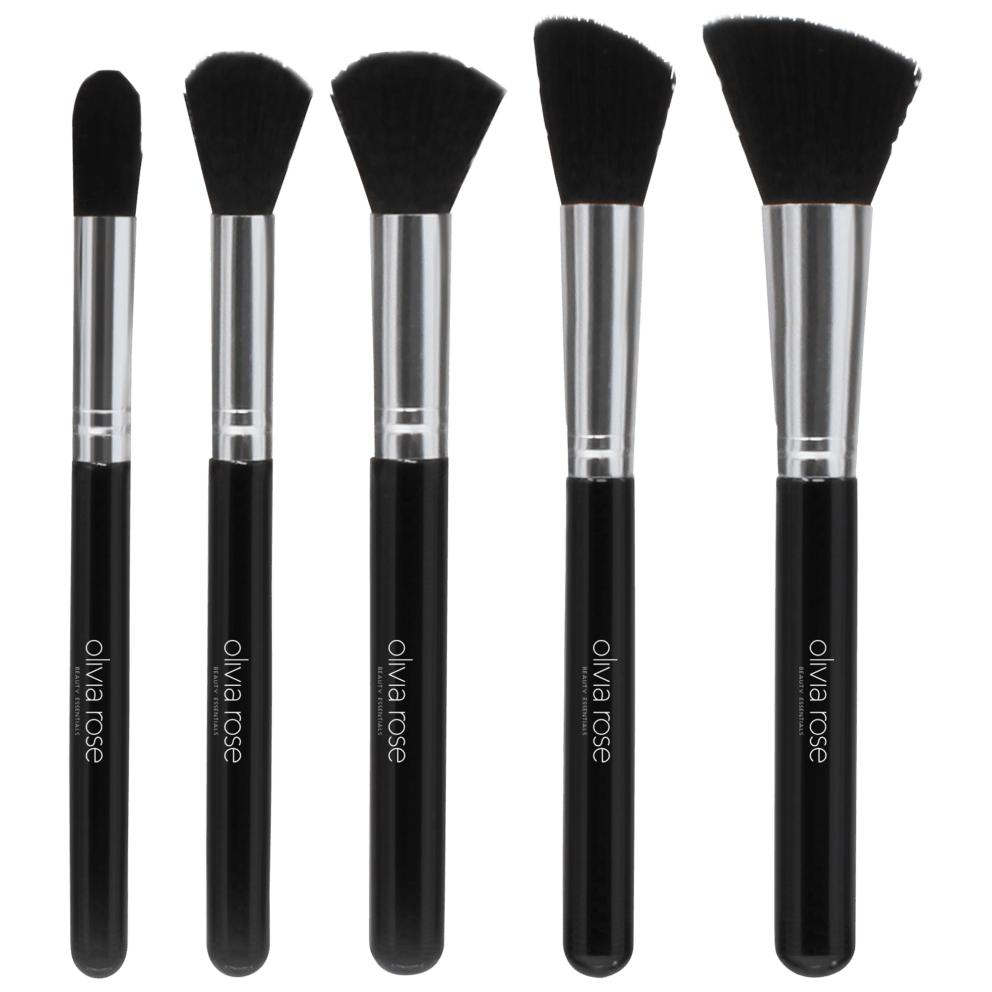 5 Piece Makeup Brush Set