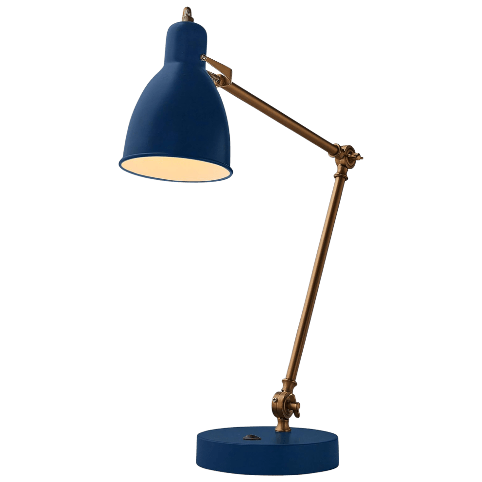 Blue and Brass