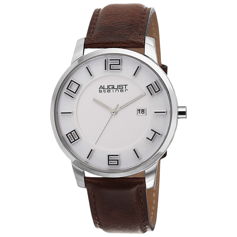 White/Antique Brown