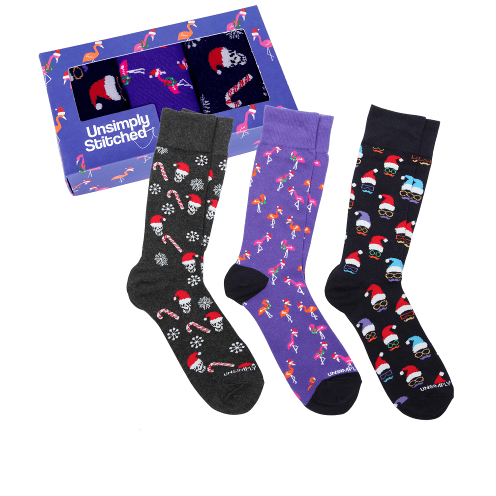 Xmas Flamingos