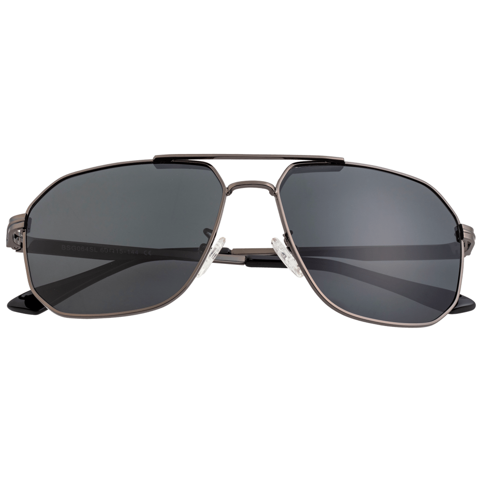 Gunmetal Frame/Black Lens