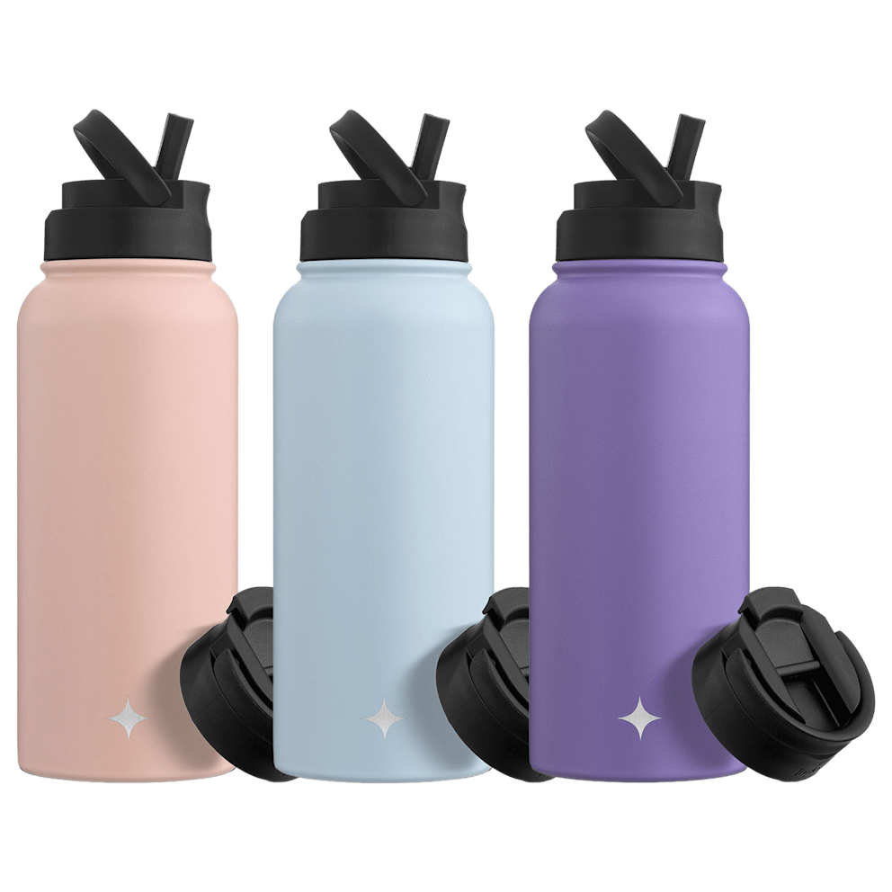 Blush Pink + Cloud Blue + Lilac