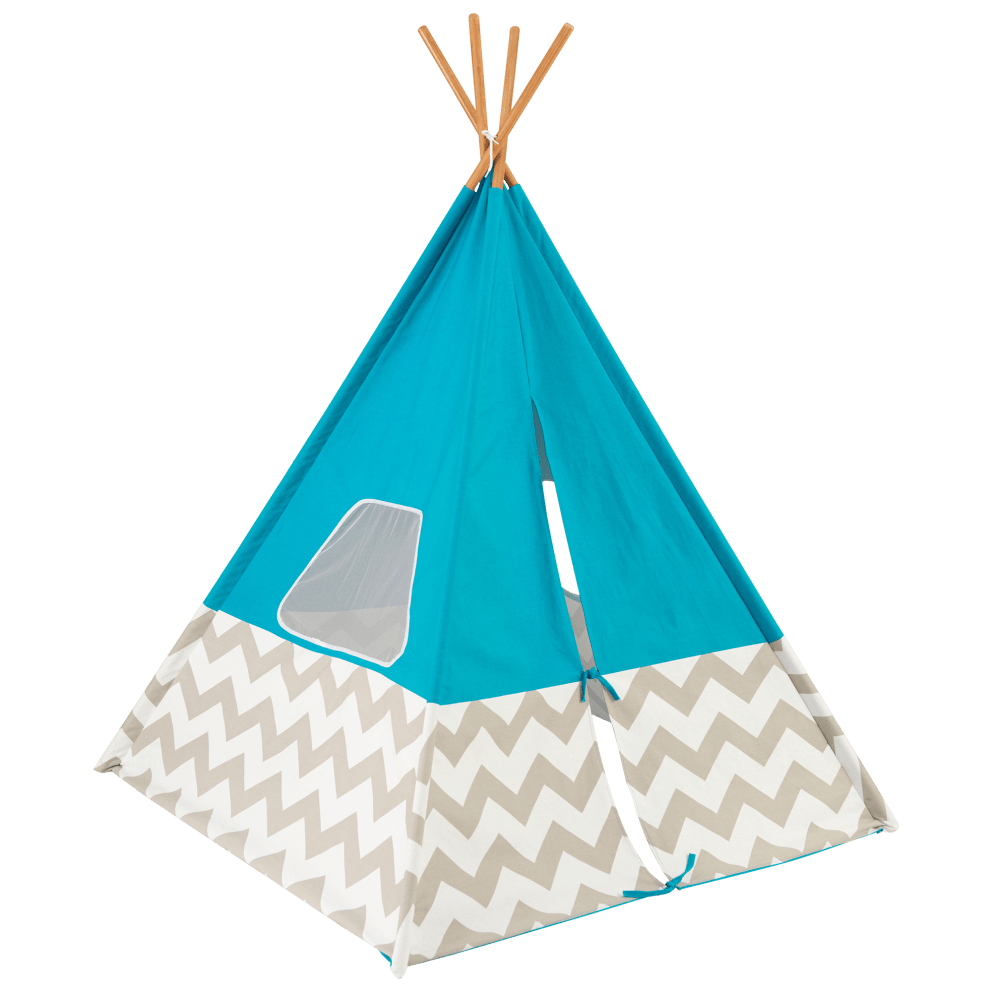 Turquoise and Chevron