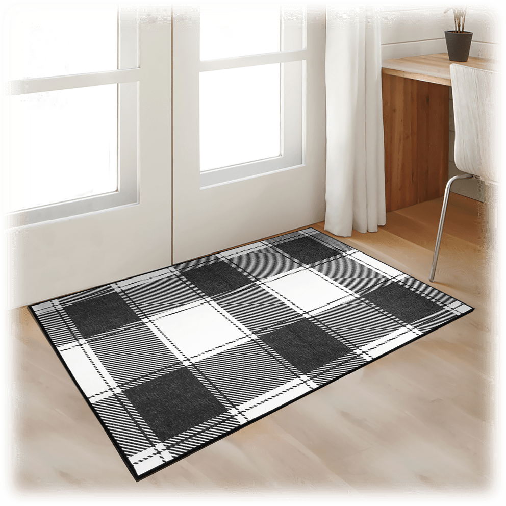 Buffalo Plaid Black And White