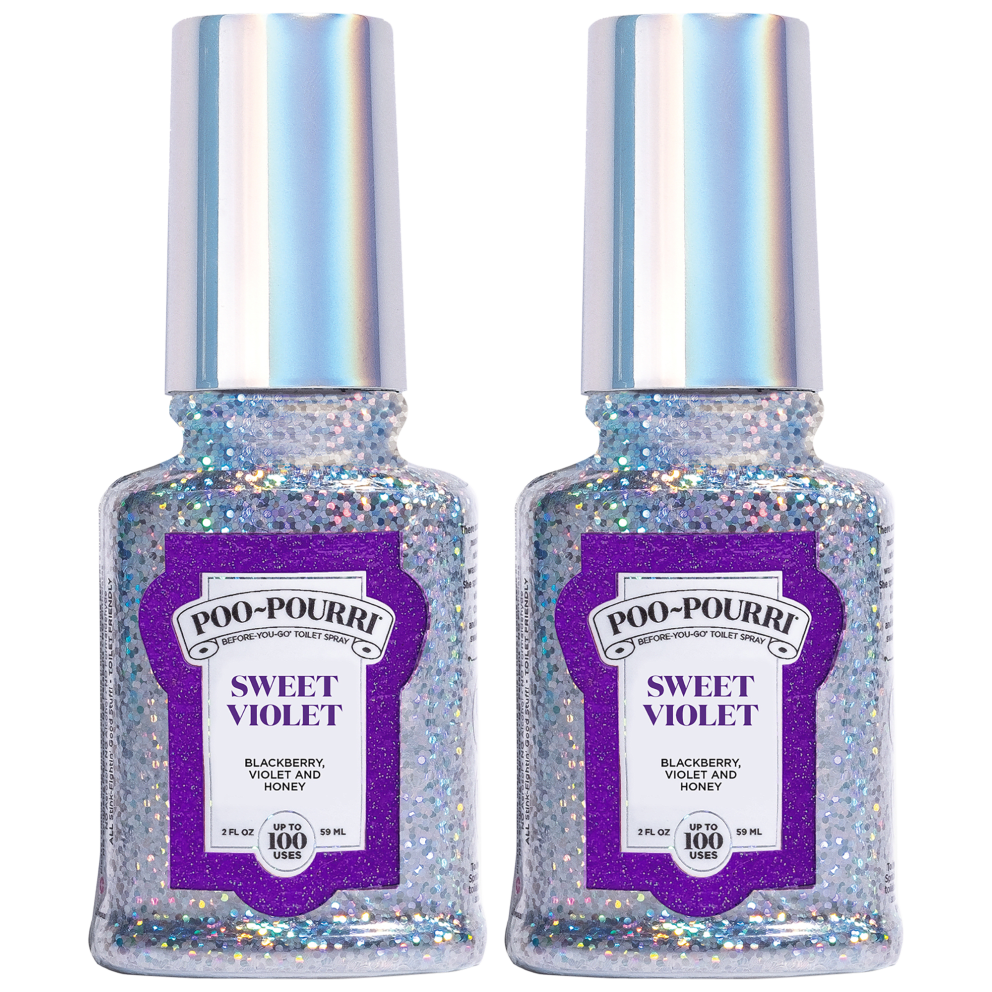 Sweet Violet Purple Glitter