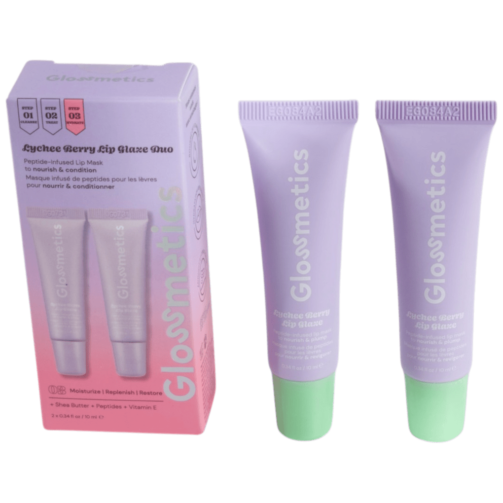2-Pack: Glossmetics Peptide Lip Glaze (Lychee Berry)