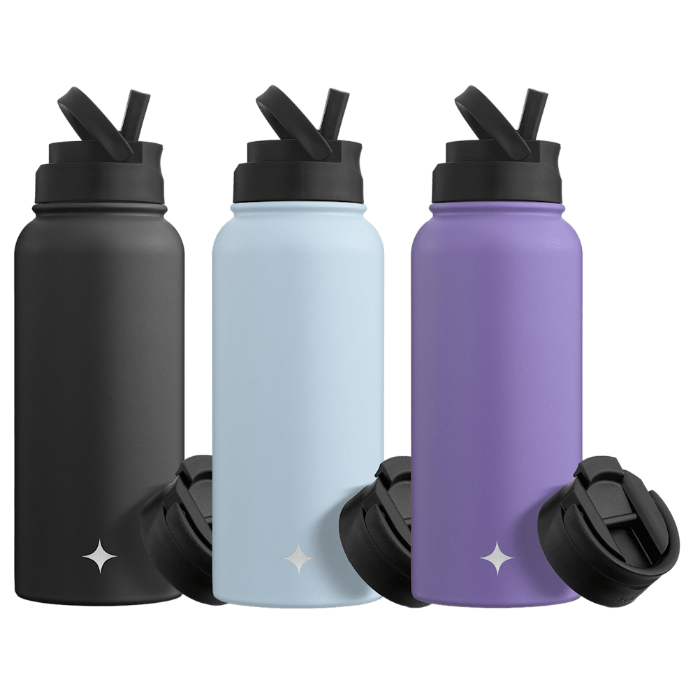 Matte Black + Cloud Blue + Lilac