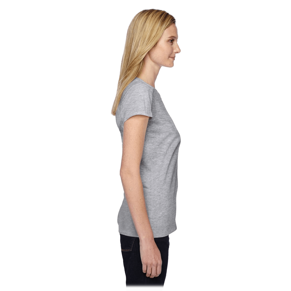 These slim-cut tees feature cap sleeves and a contoured silhouette that's flattering for many body types