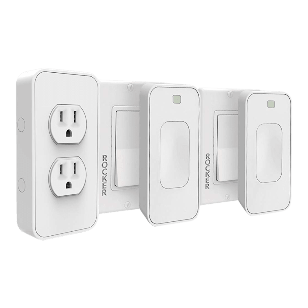 Snap on over your existing light switches for easy installation.