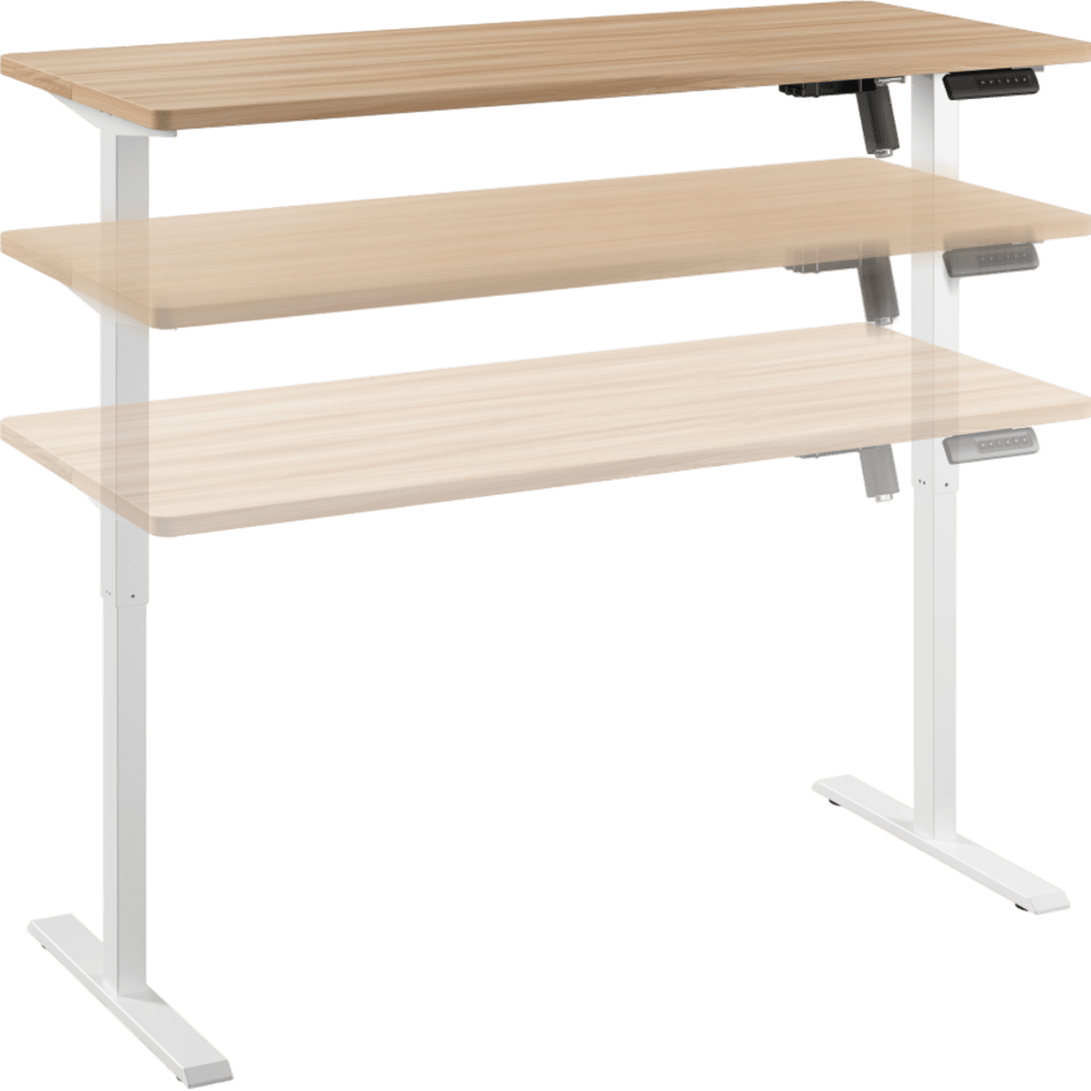 Maple/White Frame