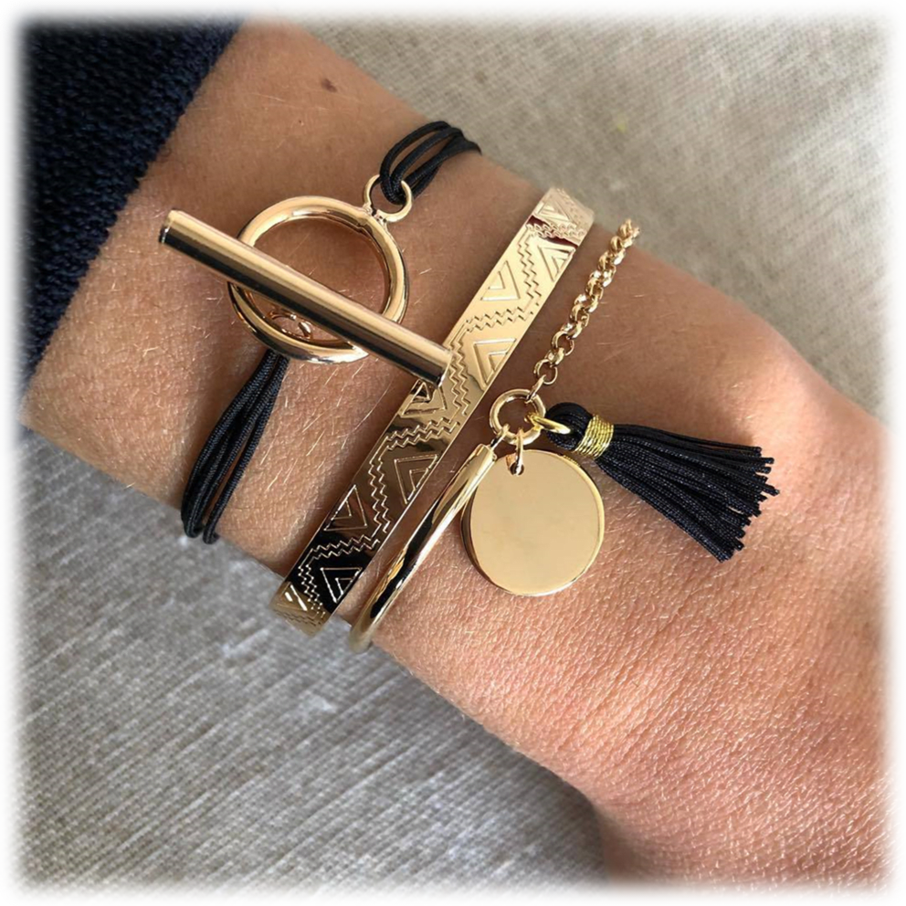 Set: Black Tassel