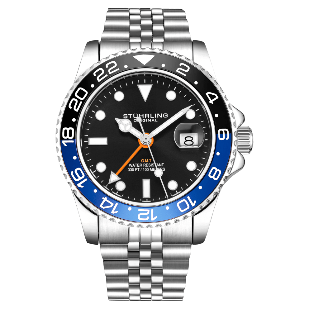 Black Dial with Blue/Black Bezel