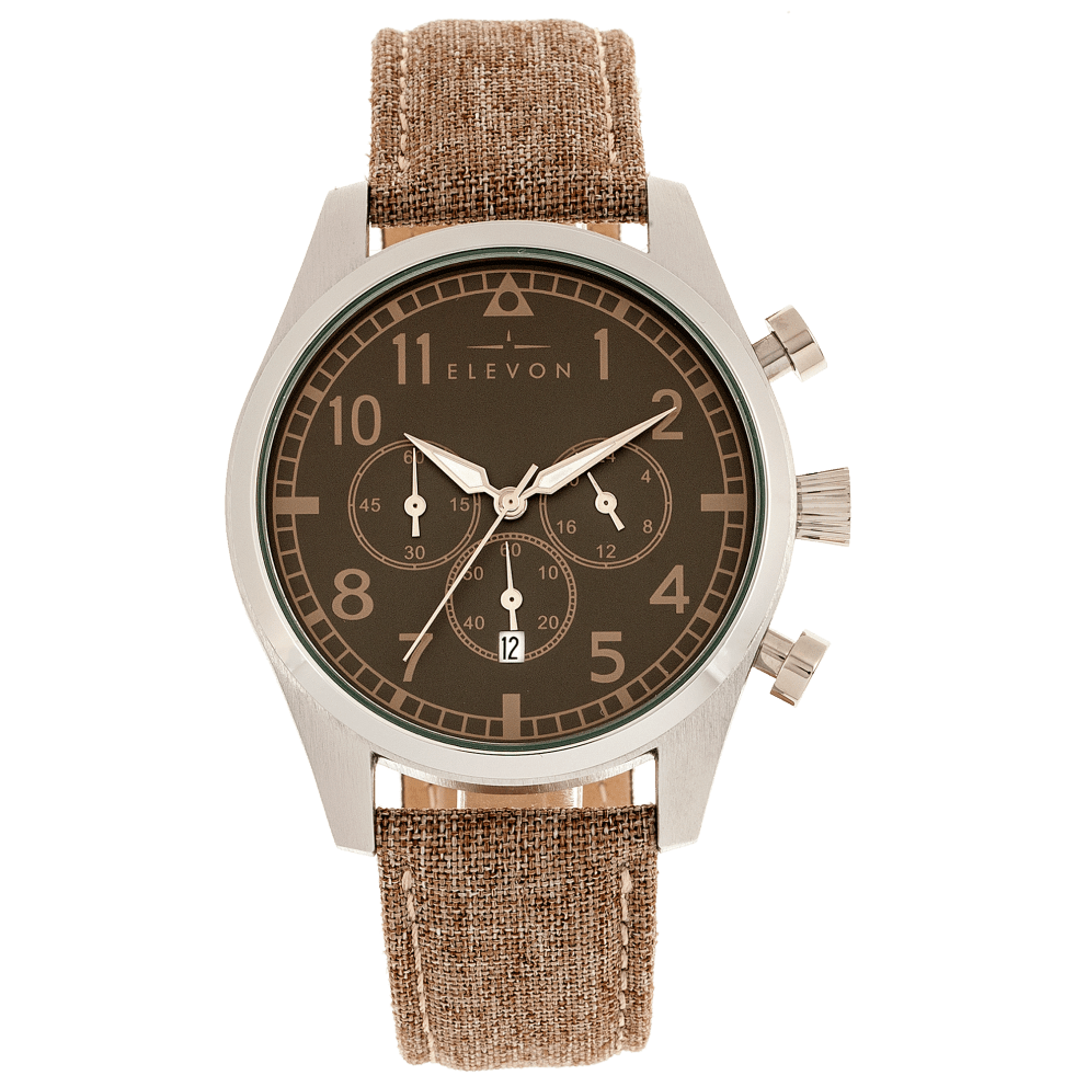 Silver/Brown