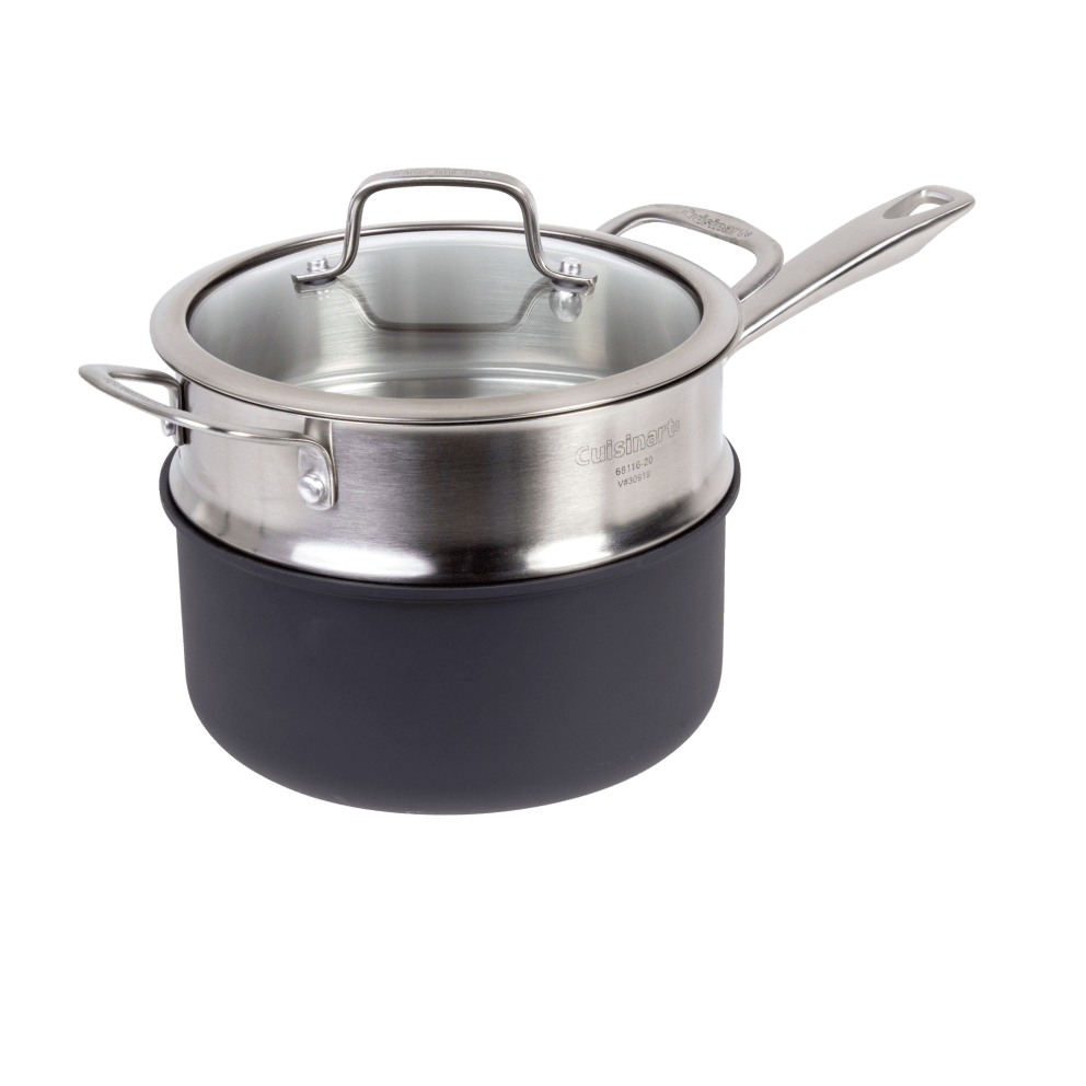 3 Qt Saucepan with Steamer Insert & Lid