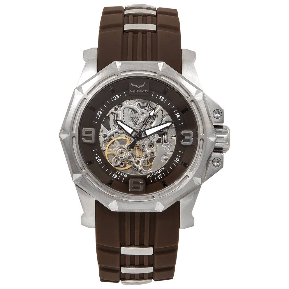 Brown/Silver