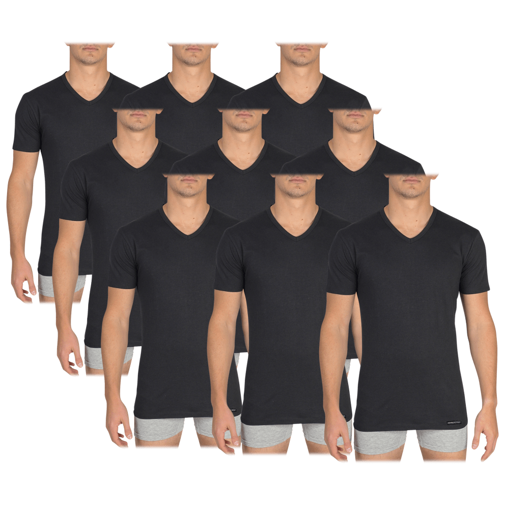 Black V-Neck
