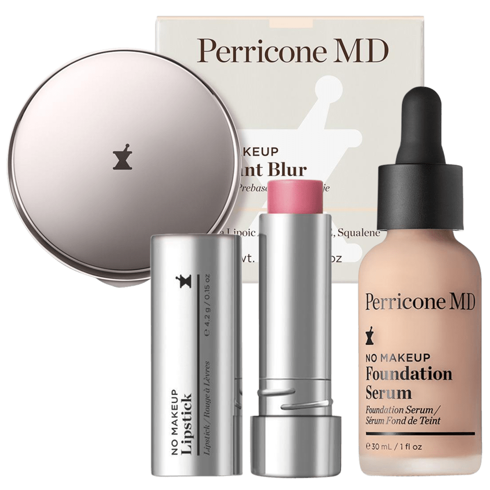 Porcelain Serum & Pink Lipstick
