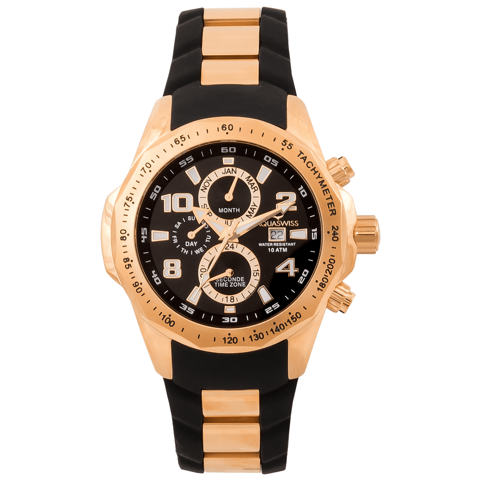 Black/Rose Gold