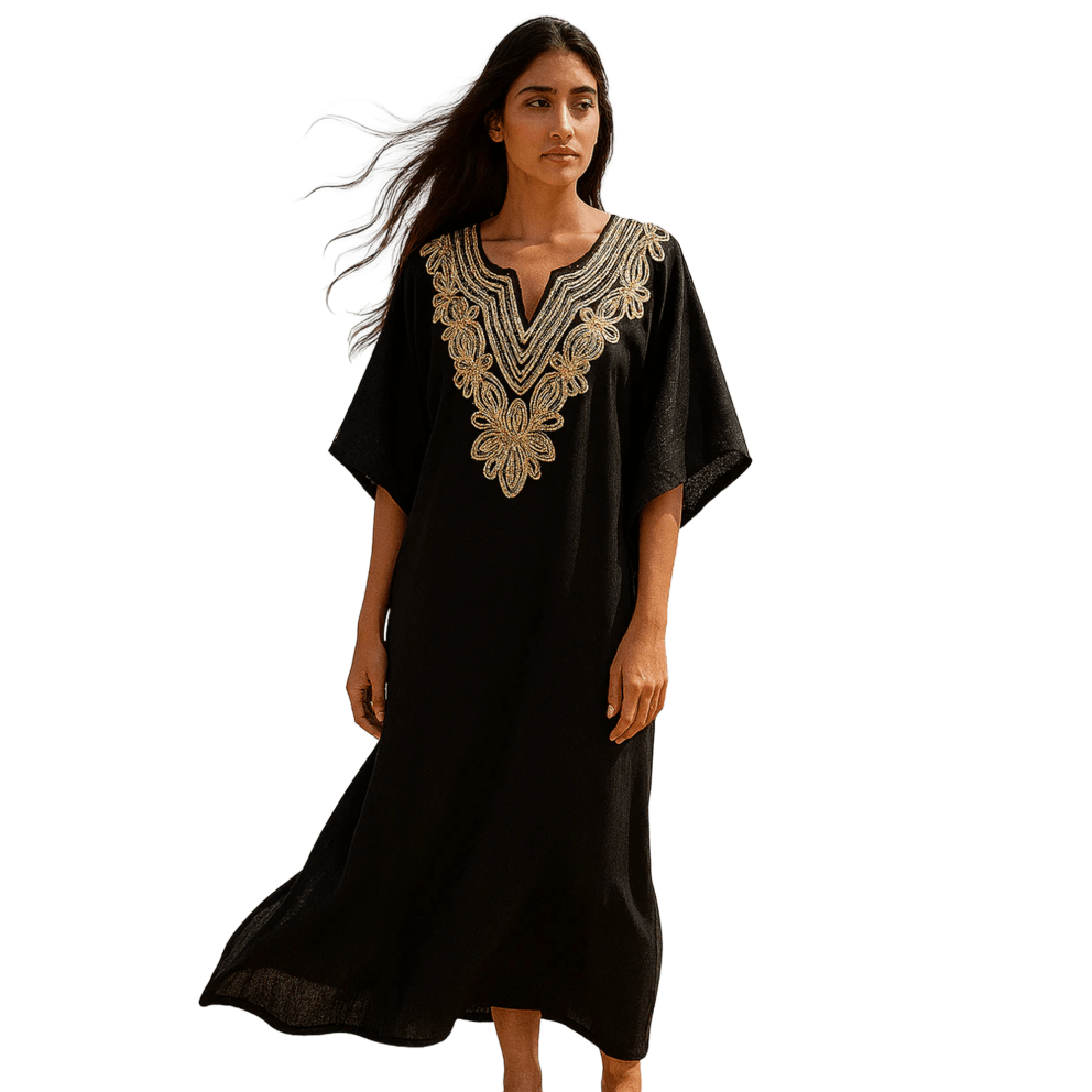 Embroidered Plisse