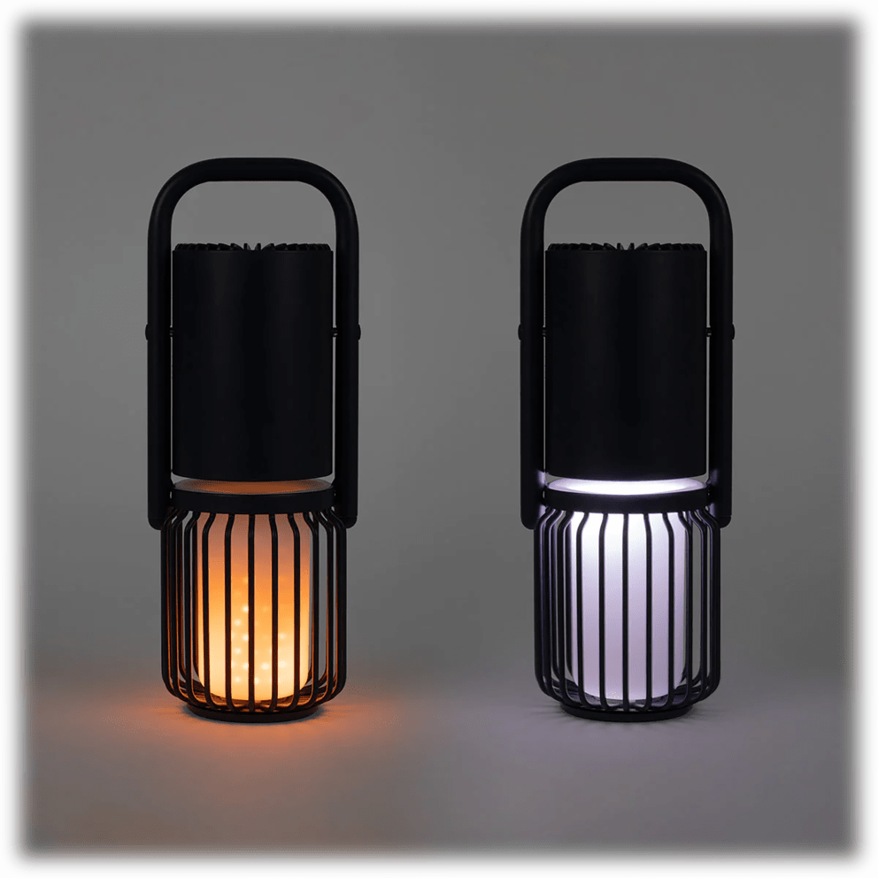 4-in-1 gadget combines a powerful speaker, lantern, flashlight, & an 8,000mAh power bank