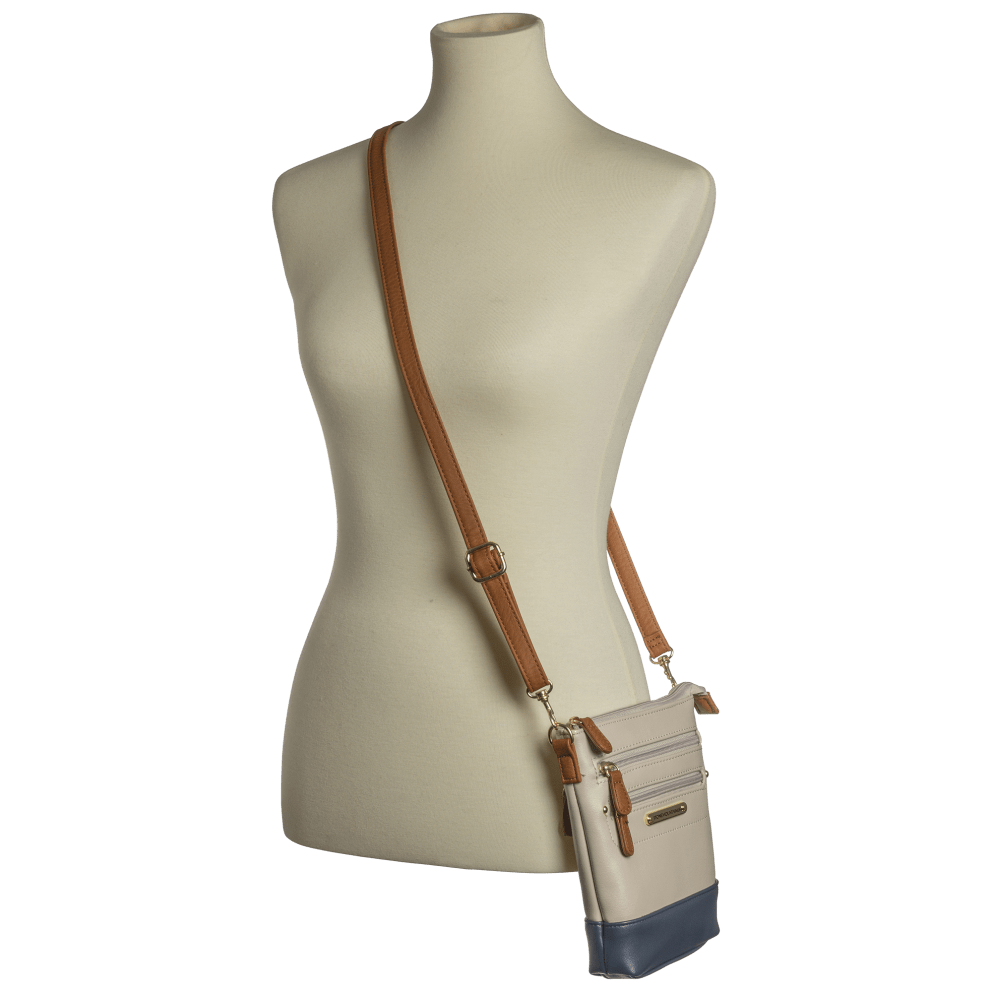 Bone/Navy/Tan