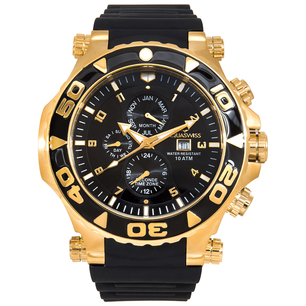 Black/Gold