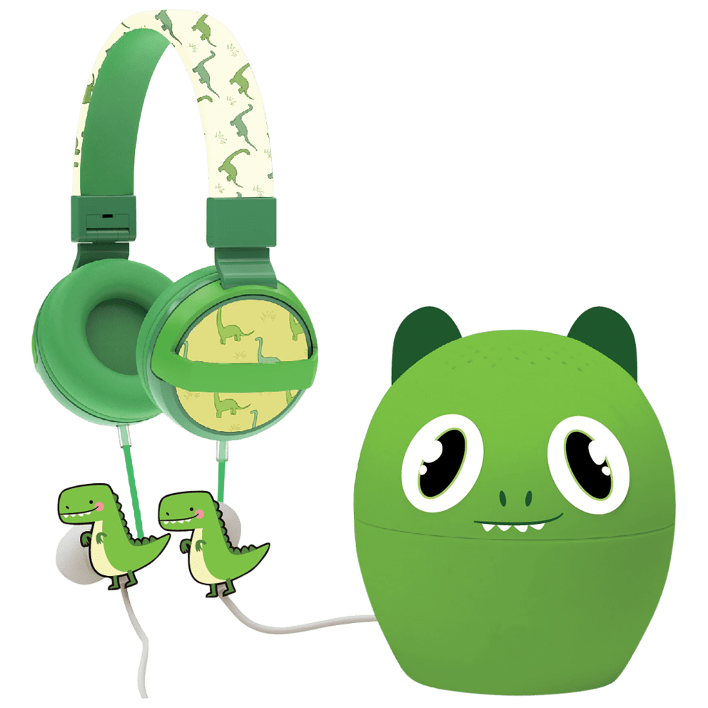 Green Printed Dino