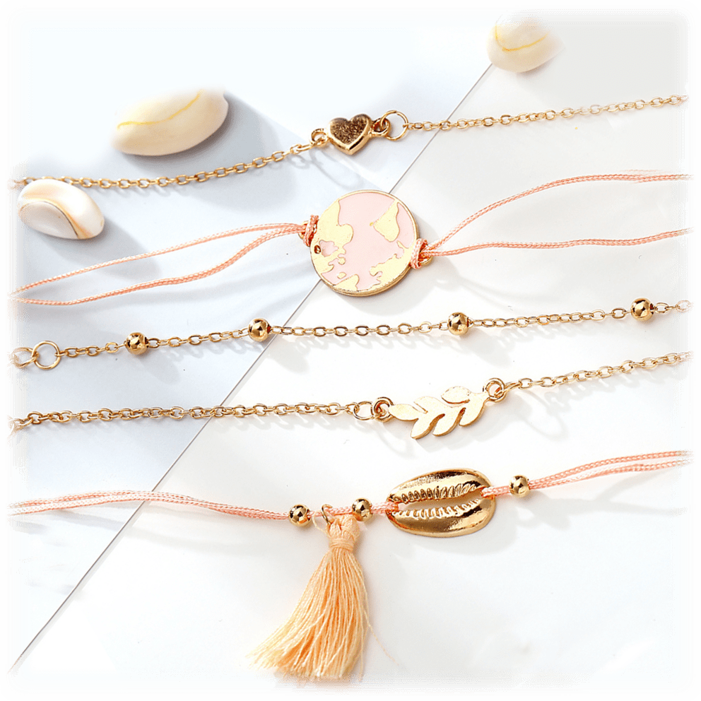 Set: Tassel World Map