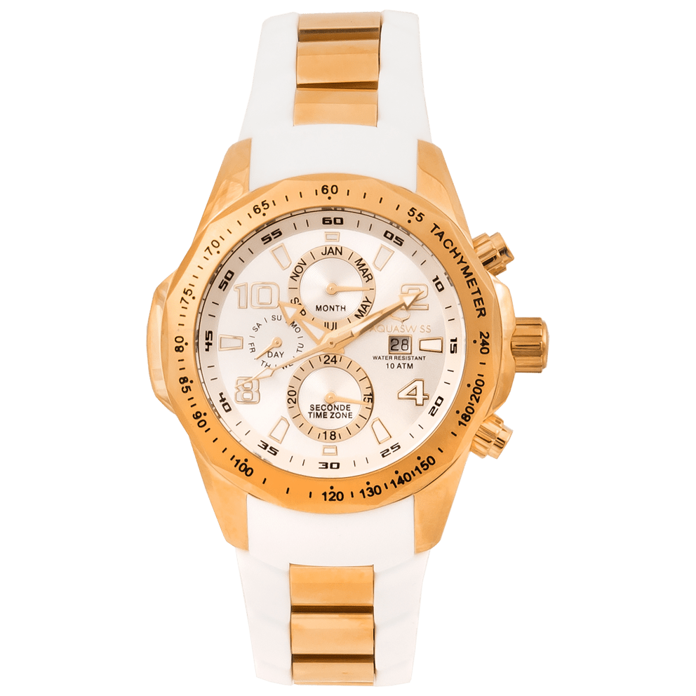 White/Rose Gold