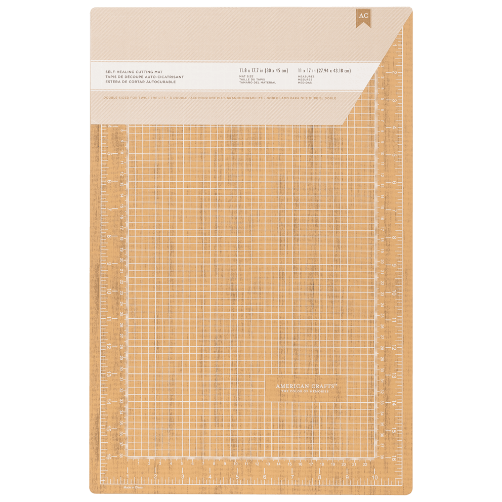 Woodgrain mat