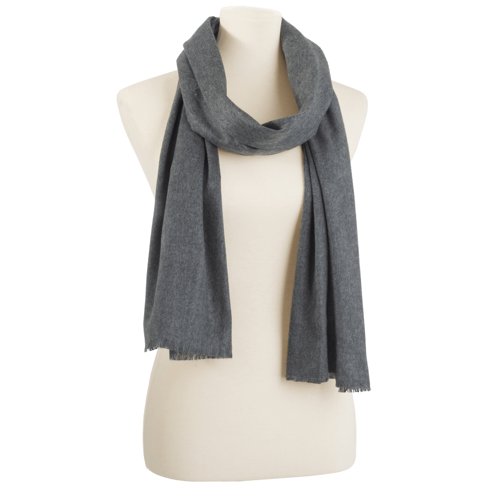 Cashmink Scarf Solid Grey