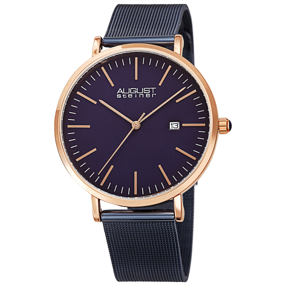 Blue/Rose Gold