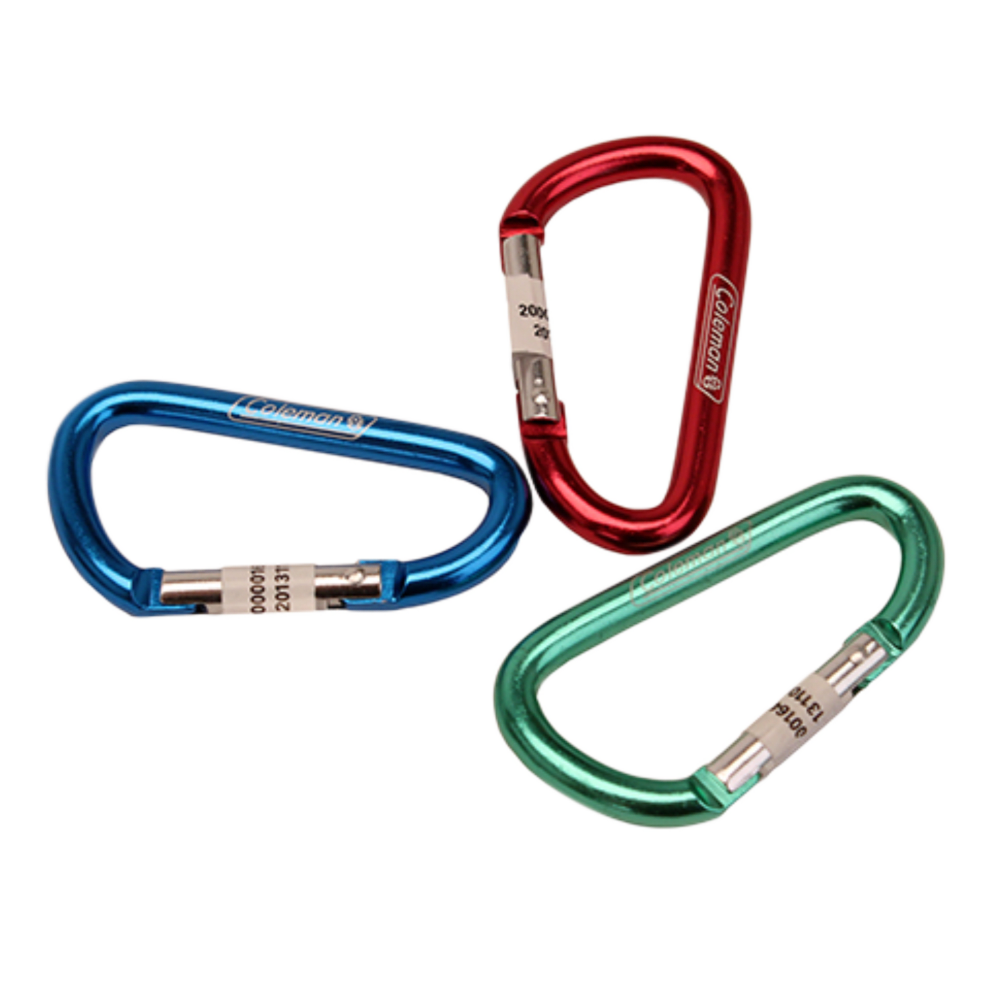 Coleman Carabiner Deluxe - RANDOM COLORS SELECTED FROM THE PICTURED