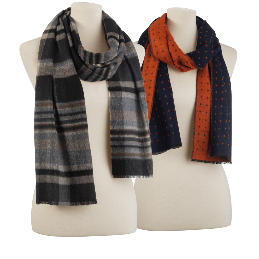 Grey Plaid or Navy