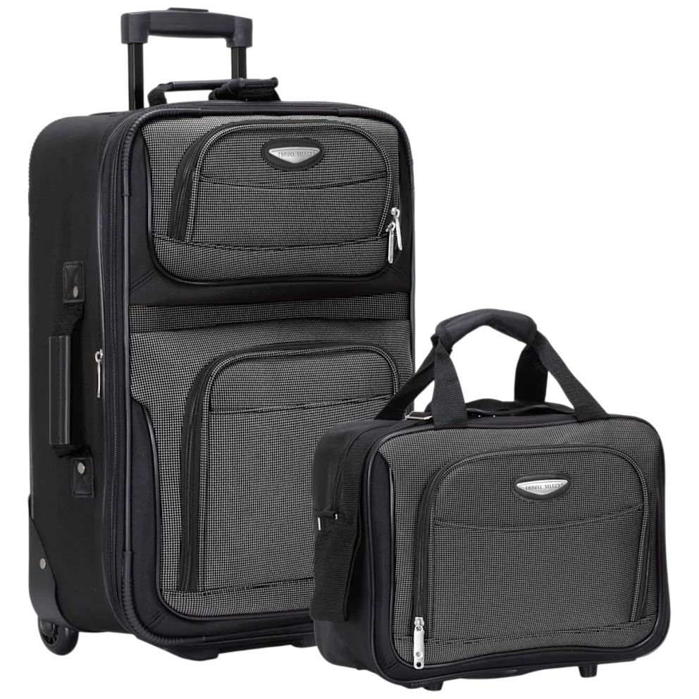 2-Piece Softside Expandable Luggage Set