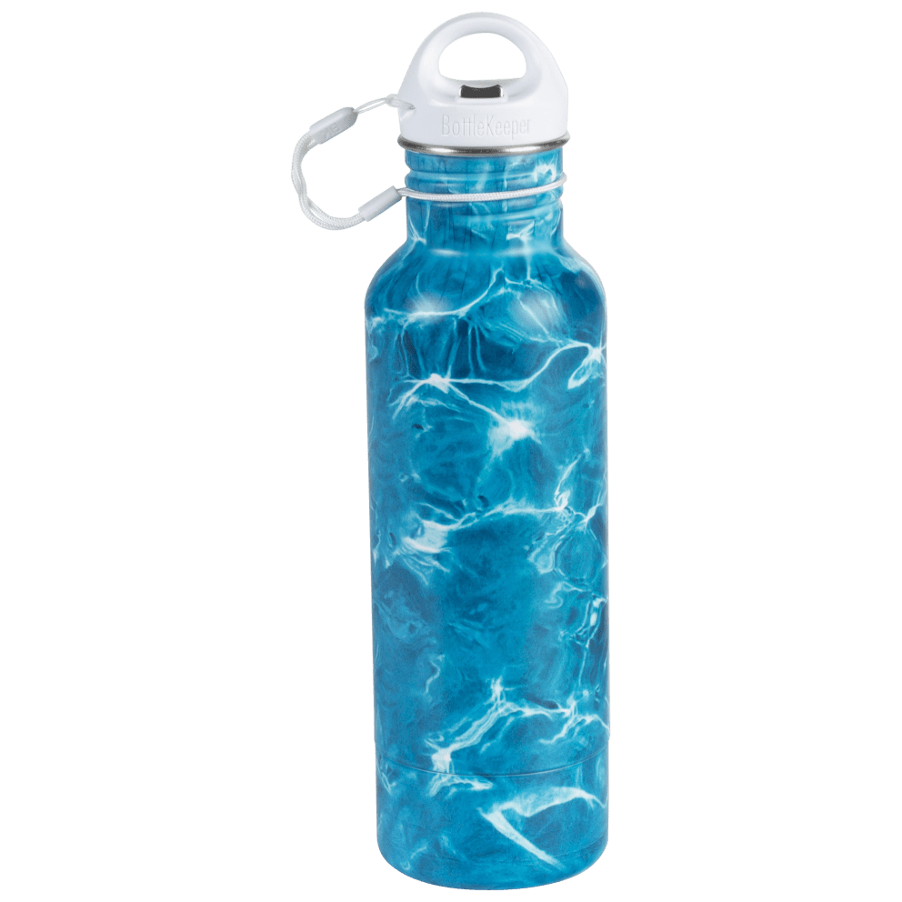 Aqua Blue 12oz Bottle