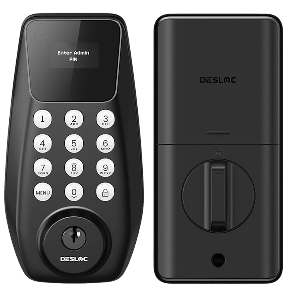 Keypad, App Control, and a Backup Key for Easy Entry
