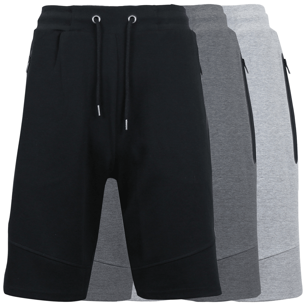 Black, Charcoal, Heather Grey