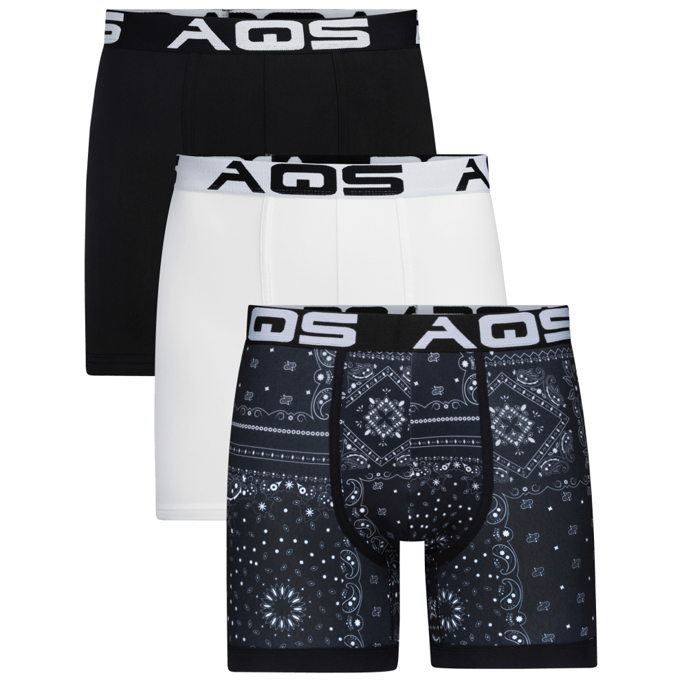 Black/White/Black Bandana