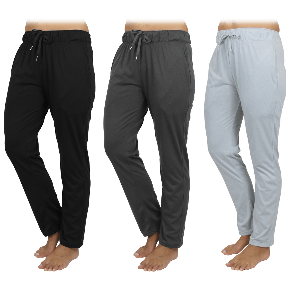 Women's Set 1: Black, Charcoal, Heather Grey