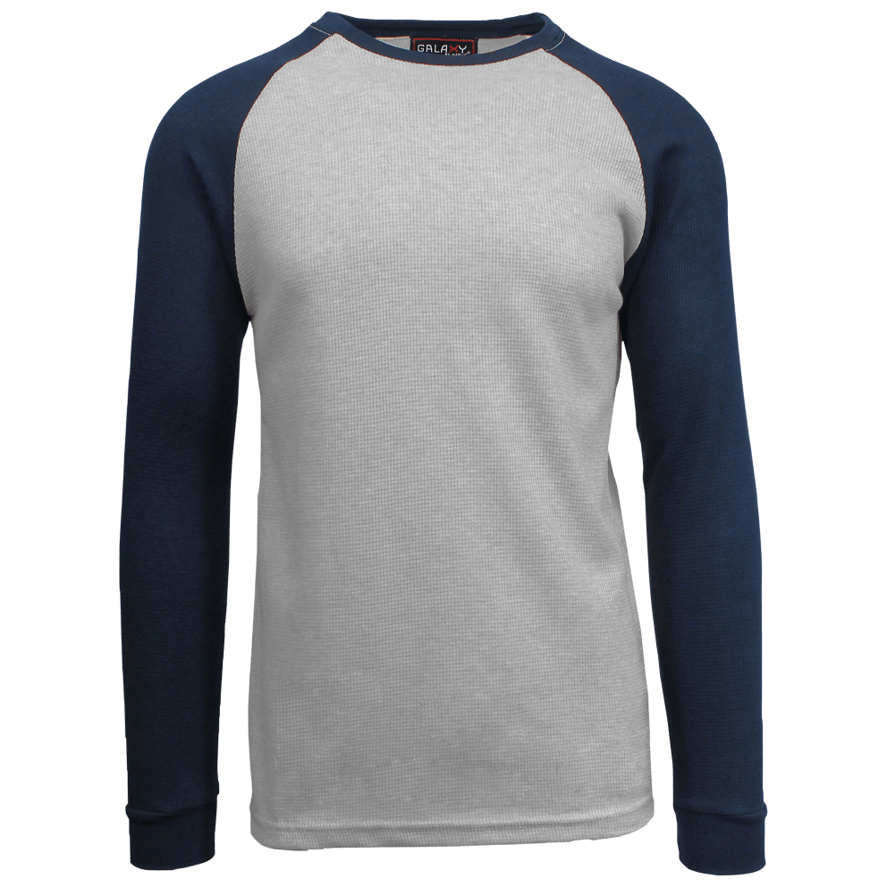 Heather Grey & Navy
