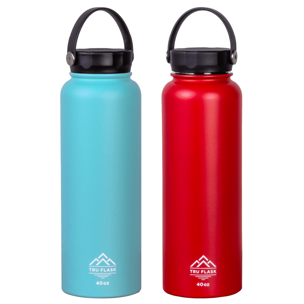 Turquoise + Red