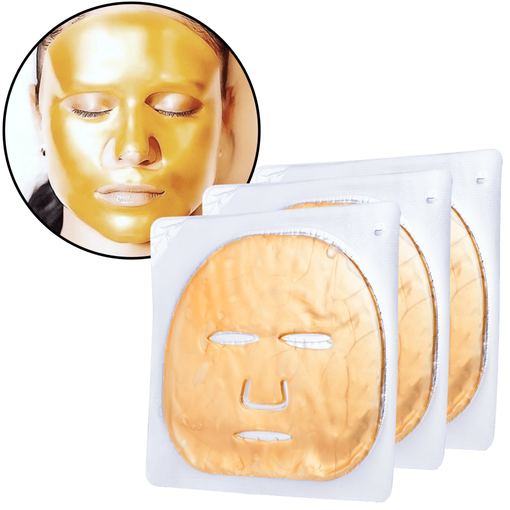 Multi-Vitamin E, A & C Facial Golden Masks