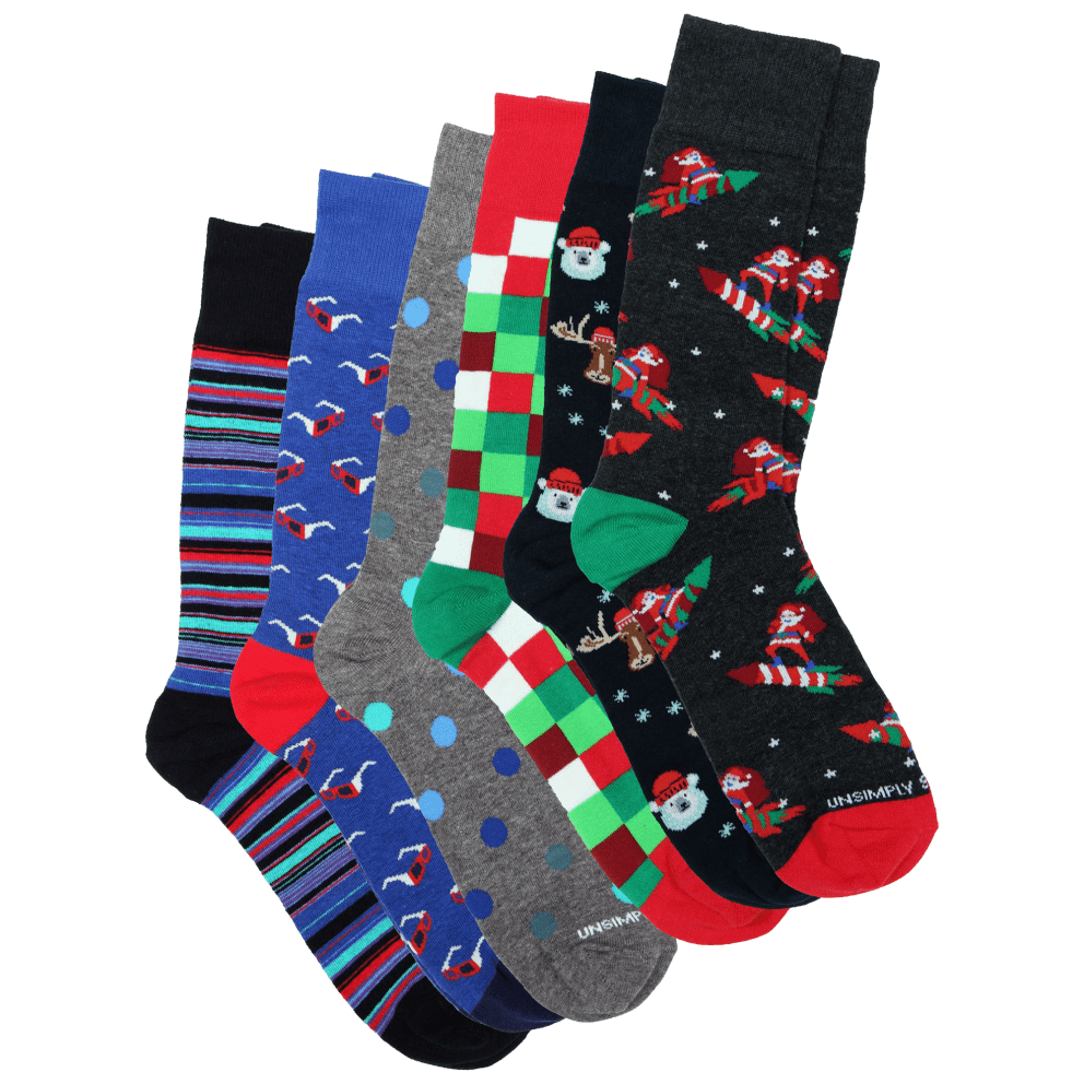 3-D & Rocket Santas