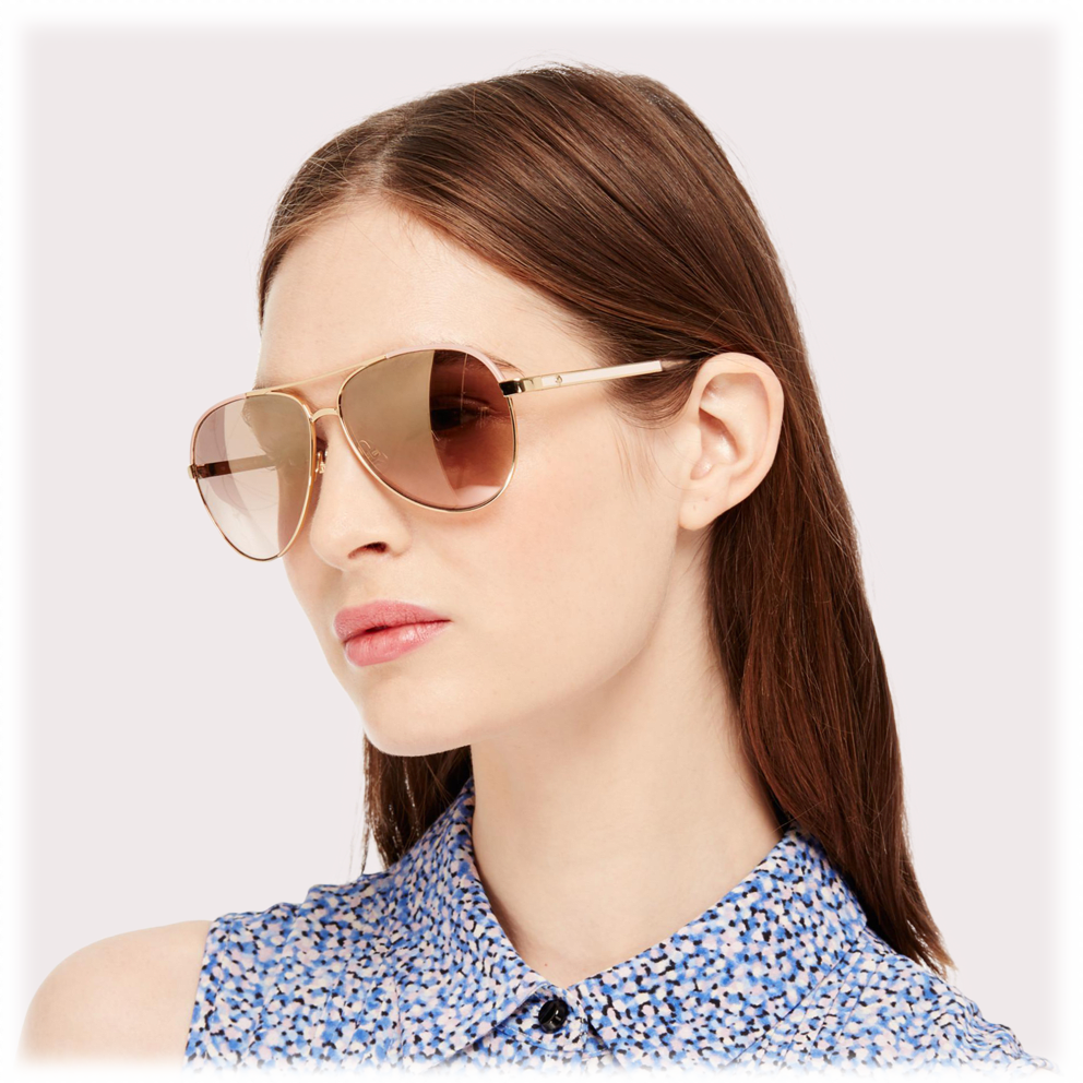 Pink Gradient Lenses | Gold & Pink Frames