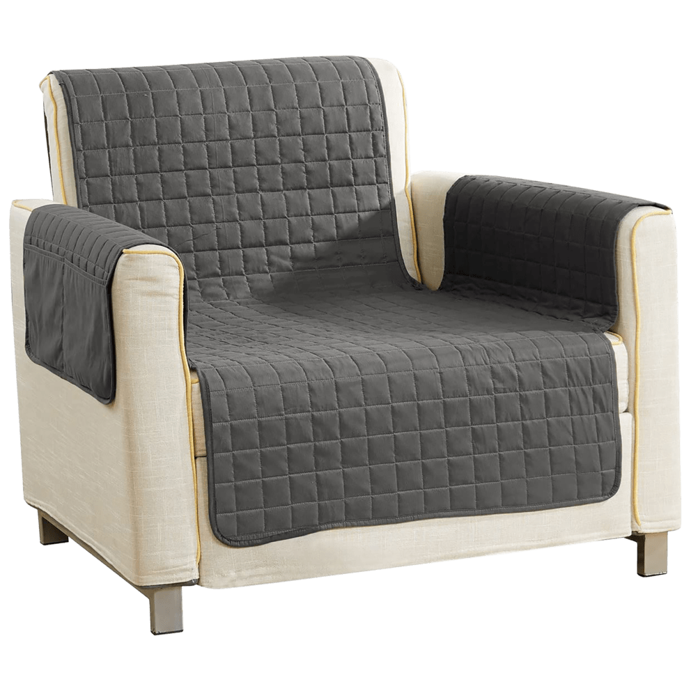 Grey Chair Cover
