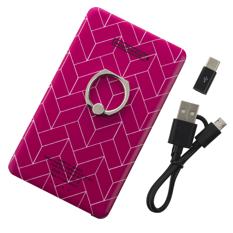 BACK SIDE - PINK GEO
